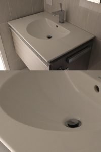 Classic shaker doors add an understated elegance to any space.