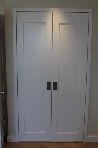 Classic shaker doors add an understated elegance to any space.