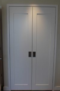Classic shaker doors add an understated elegance to any space.